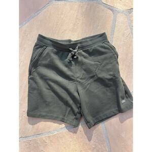 Alo Yoga Men's Sweatshorts Size Large Green CC